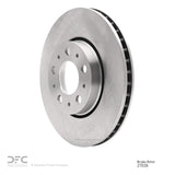 Dynamic Friction 1999-2009 Volvo XC70/S60/V70/S80 Front Brake Rotor (286x26 Vented) by Dynamic Friction Company 600-27028