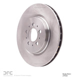 Dynamic Friction 2004-2007 Volvo S60/V70 Rear Brake Rotor (330x28 Vented) by Dynamic Friction Company 600-27032