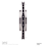 Dynamic Friction 2004-2007 Volvo S60/V70 Rear Brake Rotor (330x28 Vented) by Dynamic Friction Company 600-27032