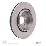 Dynamic Friction 2004-2007 Volvo S60/V70 Rear Brake Rotor (330x28 Vented) by Dynamic Friction Company 600-27032