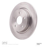 Dynamic Friction 2004-2013 Volvo C70/C30/V50/S40 Rear Brake Rotor (280x10.8 Solid) by Dynamic Friction Company 600-27033