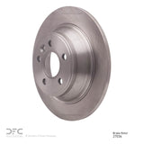 Dynamic Friction 2007-2010 Volvo S80 Rear Brake Rotor (302x12 Solid) by Dynamic Friction Company 600-27034
