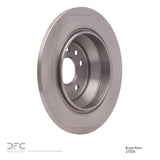 Dynamic Friction 2007-2010 Volvo S80 Rear Brake Rotor (302x12 Solid) by Dynamic Friction Company 600-27034