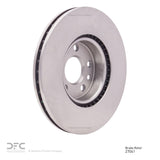Dynamic Friction 2007-2018 Land Rover Range Rover Evoque Front Brake Rotor (300x28 Vented) by Dynamic Friction Company 600-27041
