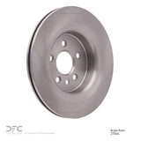 Dynamic Friction 2010-2017 Volvo XC60 Rear Brake Rotor (302x22 Vented) by Dynamic Friction Company 600-27044