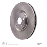 Dynamic Friction 2016-2026 Polestar Polestar 2 Front Brake Rotor (345x30 Vented) by Dynamic Friction Company 600-27051