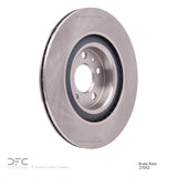 Dynamic Friction 2016-2026 Volvo V90/S90/XC90/XC60/S60/V60/V60 Cross Country/V90 Cross Country Rear Brake Rotor (320x20 Vented) by Dynamic Friction Company 600-27052