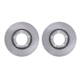 Dynamic Friction 1987-1990 Mitsubishi Van Front Rotors by Dynamic Friction Company 6002-72049