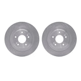 Dynamic Friction 2013-2024 Mitsubishi Outlander Sport Rear Rotors by Dynamic Friction Company 6002-72062