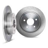 Dynamic Friction 2013-2024 Mitsubishi Outlander Sport Rear Rotors by Dynamic Friction Company 6002-72062