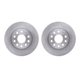 Dynamic Friction 2005-2025 Audi A3 Rear Rotors by Dynamic Friction Company 6002-74028