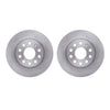 Dynamic Friction 2005-2025 Audi A3 Rear Rotors