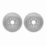 Dynamic Friction 2001-2006 Lexus LS430 Rear Rotors by Dynamic Friction Company 6002-75010