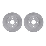Dynamic Friction 1992-1995 Toyota Paseo Front Rotors by Dynamic Friction Company 6002-76050