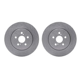 Dynamic Friction 2019-2025 Toyota Corolla Front Rotors by Dynamic Friction Company 6002-76147