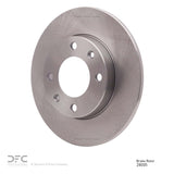 Dynamic Friction 1989-1991 Peugeot 405 Rear Brake Rotor (247x10 Solid) by Dynamic Friction Company 600-28005