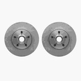 Dynamic Friction 2006-2012 Ford Ranger Front Rotors by Dynamic Friction Company 6002-92057