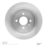 Dynamic Friction 1984-1991 BMW 325is Rear Brake Rotor (258x10 Solid) by Dynamic Friction Company 600-31018