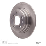 Dynamic Friction 1989-1995 BMW 525iT Rear Brake Rotor (300x10 Solid) by Dynamic Friction Company 600-31024