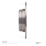 Dynamic Friction 1989-1995 BMW 525iT Rear Brake Rotor (300x10 Solid) by Dynamic Friction Company 600-31024