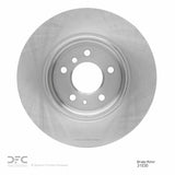Dynamic Friction 1991-2001 BMW 850i Rear Brake Rotor (324x12 Solid) by Dynamic Friction Company 600-31030