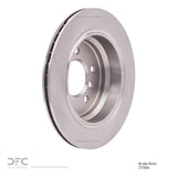 Dynamic Friction 1996-2003 BMW 540i Rear Brake Rotor (298x20 Vented) by Dynamic Friction Company 600-31044