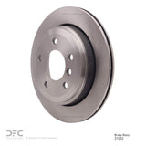 Dynamic Friction 2001-2005 BMW 325ix Rear Brake Rotor (294x18.8 Vented) by Dynamic Friction Company 600-31052