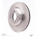 Dynamic Friction 2004-2010 BMW 650i Convertible Front Brake Rotor (348x30 Vented) by Dynamic Friction Company 600-31063