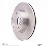 Dynamic Friction 2006-2013 BMW 125i (Mexico) Front Brake Rotor (300x24 Vented) by Dynamic Friction Company 600-31067