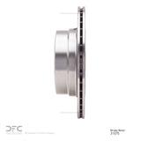 Dynamic Friction 2006-2010 BMW 525xi Rear Brake Rotor (320x19.9 Vented) by Dynamic Friction Company 600-31075