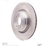 Dynamic Friction 2009-2019 BMW 760Li Rear Brake Rotor (370x23.8 Vented) by Dynamic Friction Company 600-31095