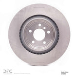 Dynamic Friction 2009-2019 BMW 760Li Rear Brake Rotor (370x23.8 Vented) by Dynamic Friction Company 600-31095