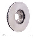 Dynamic Friction 2010-2018 BMW 550i Left Front Brake Rotor (348x36 Vented) by Dynamic Friction Company 600-31099D