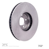 Dynamic Friction 2010-2018 BMW 550i Right Front Brake Rotor (348x36 Vented) by Dynamic Friction Company 600-31100D