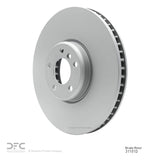 Dynamic Friction 2010-2019 BMW Alpina B7L xDrive Left Front Brake Rotor (374x36 Vented) by Dynamic Friction Company 600-31101D