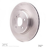 Dynamic Friction 2010-2019 BMW 650i Gran Coupe Rear Brake Rotor (345x23.8 Vented) by Dynamic Friction Company 600-31106
