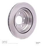 Dynamic Friction 2006-2020 BMW 328i Rear Brake Rotor (300x20 Vented) by Dynamic Friction Company 600-31117