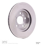 Dynamic Friction 2002-2006 BMW X5 Rear Brake Rotor (324x20 Vented) by Dynamic Friction Company 600-31138