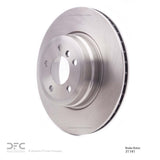 Dynamic Friction 2007-2019 BMW X5 Rear Brake Rotor (345x24 Vented) by Dynamic Friction Company 600-31141