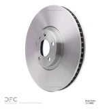 Dynamic Friction 2010-2011 BMW X6 Left Front Brake Rotor (385x36 Vented) by Dynamic Friction Company 600-31149D