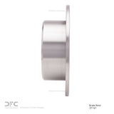Dynamic Friction 1988-1990 BMW 325ix Rear Brake Rotor (258x10 Solid) by Dynamic Friction Company 600-31161