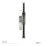 Dynamic Friction 2005-2023 Chrysler 300 Front Brake Rotor (320x28 Vented) by Dynamic Friction Company 600-39015