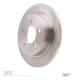 Dynamic Friction 2004-2008 Chrysler Pacifica Rear Brake Rotor (312x14 Solid) by Dynamic Friction Company 600-39028