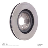 Dynamic Friction 1992-2002 Dodge Viper Front Brake Rotor (330x32 Vented) by Dynamic Friction Company 600-40013