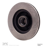 Dynamic Friction 1991-1996 Dodge Dakota RWD Front Brake Rotor (287x24 Vented) by Dynamic Friction Company 600-40068