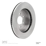 Dynamic Friction 2003-2004 Dodge Dakota RWD Front Brake Rotor (308x26 Vented) by Dynamic Friction Company 600-40098