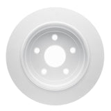Dynamic Friction 2007-2018 Jeep Wrangler Rear Brake Rotor (316x12 Solid) by Dynamic Friction Company 600-42029