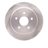 Dynamic Friction 2007-2018 Jeep Wrangler Rear Brake Rotor (316x12 Solid) by Dynamic Friction Company 600-42029