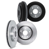 Dynamic Friction 1991-1991 Chevrolet S10 Front & Rear Rotors includes Drums by Dynamic Friction Company 6004-48042
