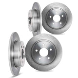 Dynamic Friction 1984-1987 Pontiac Fiero Front & Rear Rotors